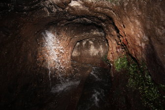 Waterfall in Tunnel