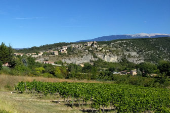Ventoux looming in distance